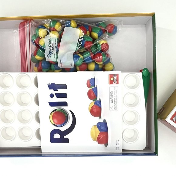 Rolit Game Play It Rolit Win It 100% Complete Goliath Games 2019 ROLIT - Picture 3 of 3